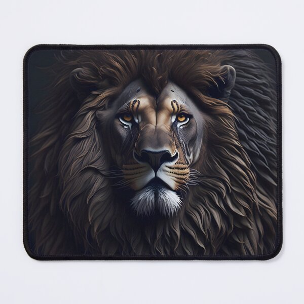 Item preview, "Realistic Artwork of a Majestic Lion in the United Kingdom" designed and sold by Best-Art-32.