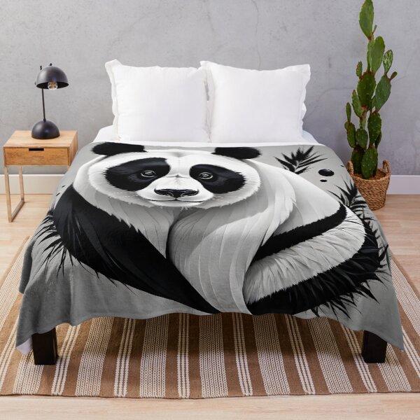 Item preview, "Celestial Elegance: A Realistic Portrait of China's National Treasure - The Majestic Panda" designed and sold by Best-Art-32.