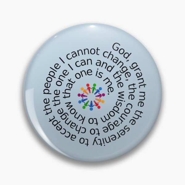 Item preview, ACA Serenity Prayer designed and sold by Sugar-Magnolia.