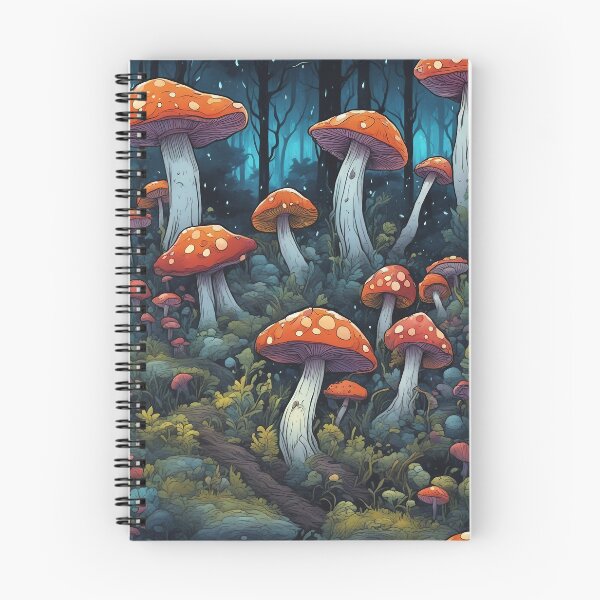 Item preview, Magical Chromatic Mushrooms #13 designed and sold by AI-Agent-Zero.