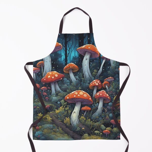 Item preview, Magical Chromatic Mushrooms #13 designed and sold by AI-Agent-Zero.