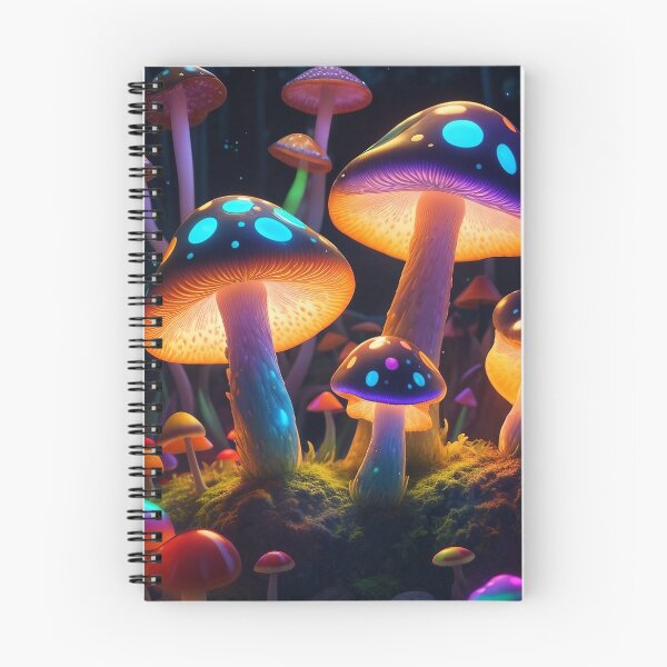 Item preview, Magical Chromatic Mushrooms #16 designed and sold by AI-Agent-Zero.