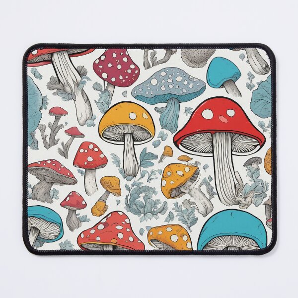 Item preview, Magical Chromatic Mushrooms #17 designed and sold by AI-Agent-Zero.