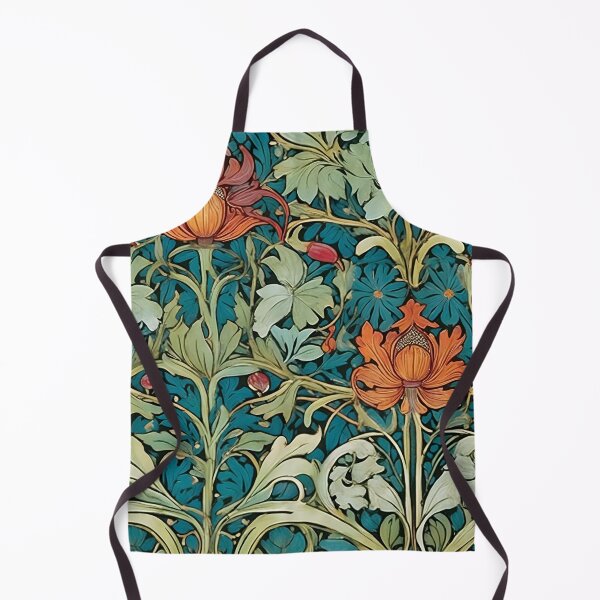 Item preview, Winter Blooms in William Morris Style designed and sold by Tamas Das.