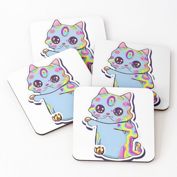 Item preview, Bad dream Ai cat designed and sold by Psilosybart.
