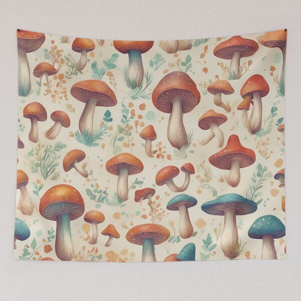 Item preview, Magical Chromatic Mushrooms #22 designed and sold by AI-Agent-Zero.
