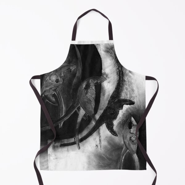 Item preview, Black and White Abstract Pliers | Hand Tool Art | designed and sold by ScrappinSal.