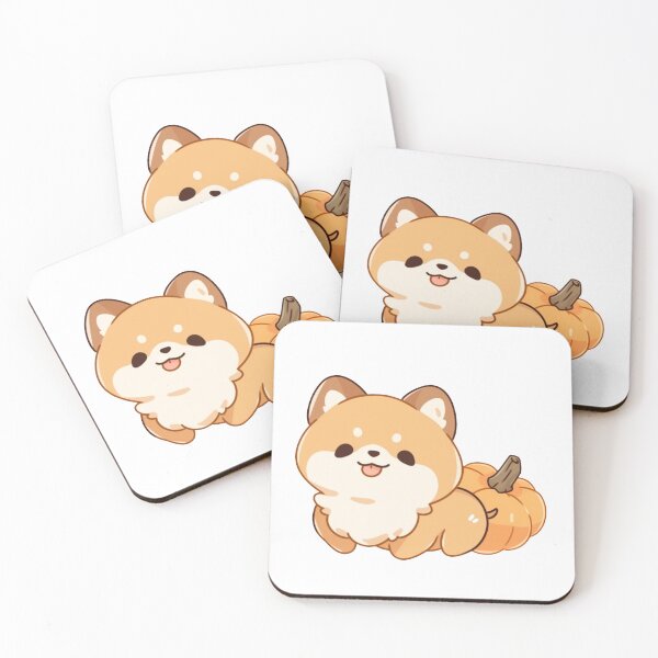 Item preview, Pumpkin Puppy: Cute and Playful designed and sold by TheBakaAnime.