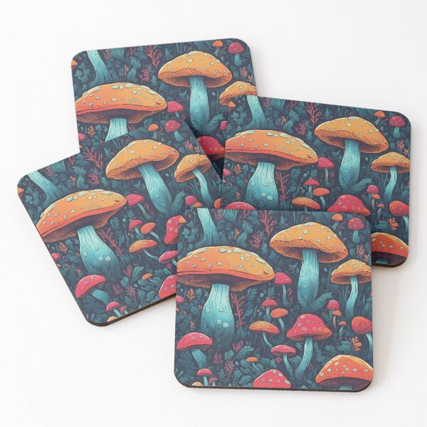 Item preview, Magical Chromatic Mushrooms #23 designed and sold by AI-Agent-Zero.
