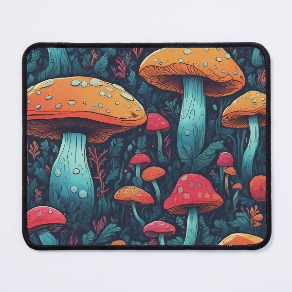 Item preview, Magical Chromatic Mushrooms #23 designed and sold by AI-Agent-Zero.