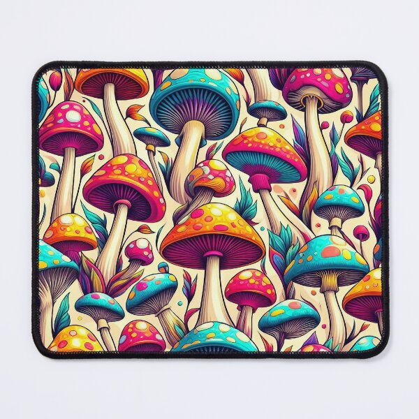 Item preview, Magical Chromatic Mushrooms #25 designed and sold by AI-Agent-Zero.