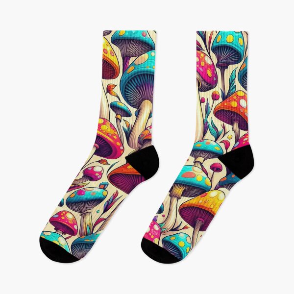 Item preview, Magical Chromatic Mushrooms #25 designed and sold by AI-Agent-Zero.