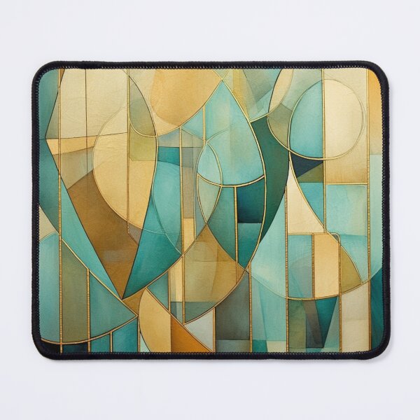 Item preview, Stain Glass Geometric Abstract Pattern designed and sold by GoeCentric.