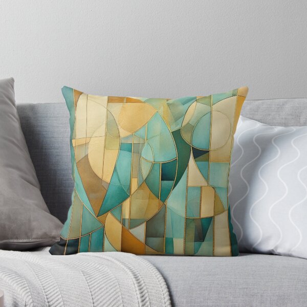 Item preview, Stain Glass Geometric Abstract Pattern designed and sold by GoeCentric.