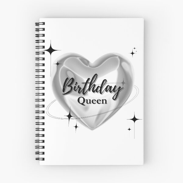 Item preview, Cumpleaños Reina escuadrón Chica fiesta globo corazón negro y2k 90s designed and sold by TNwandesignart.