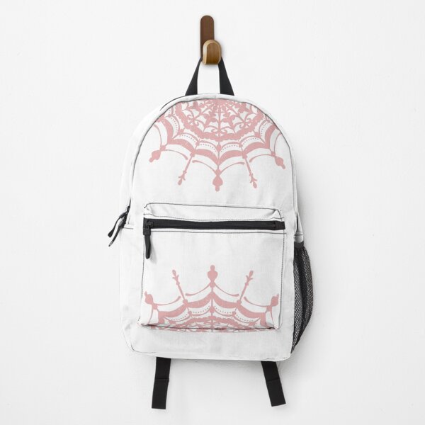 Item preview, Victorian Lace Spider Web Mandala - Snow + Rose designed and sold by Irene Estelle.