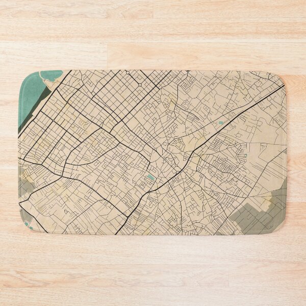Item preview, Gaza City Map of Palestine  - Vintage designed and sold by deMAP.