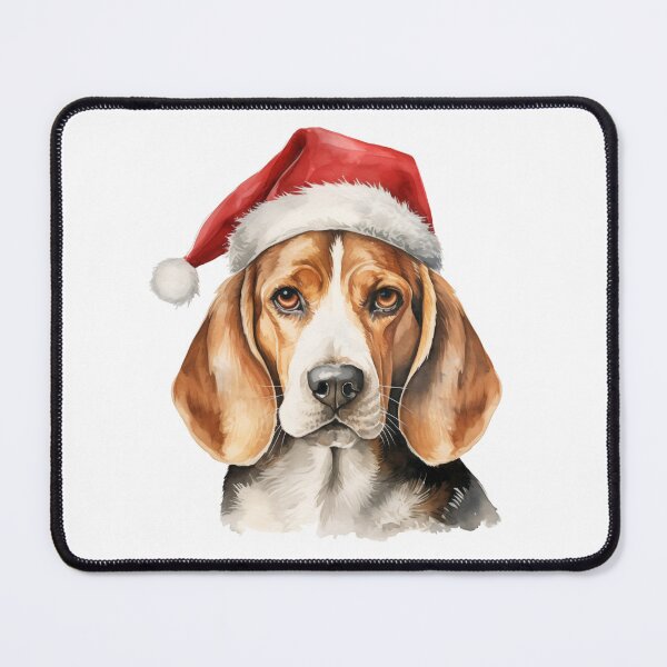 Item preview, A Christmas Beagle designed and sold by atomdigitalart.