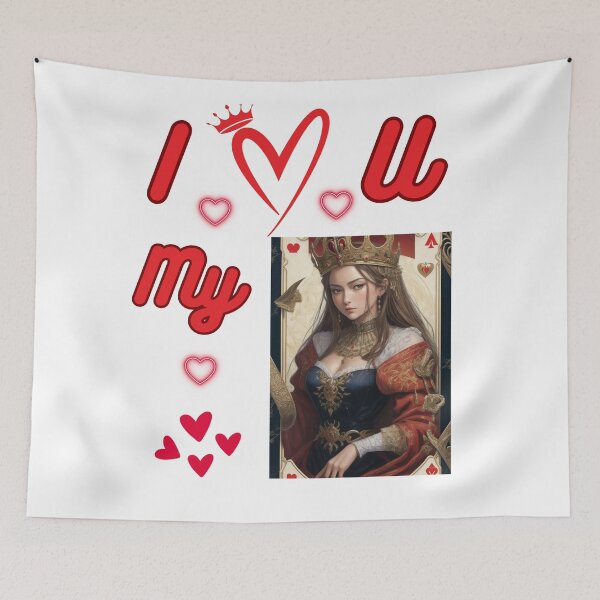 Item preview, I Love Queens U designed and sold by ishitastore08.