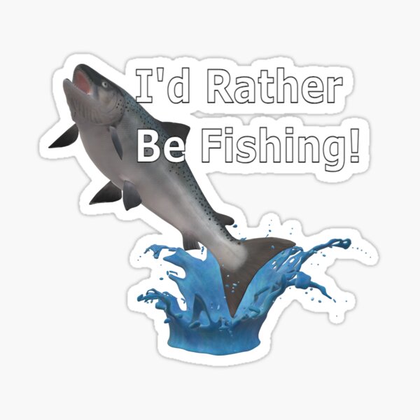 Let's Talk More Fishing-Funny Fishing Sayings Sticker for Sale by  shivani21061993