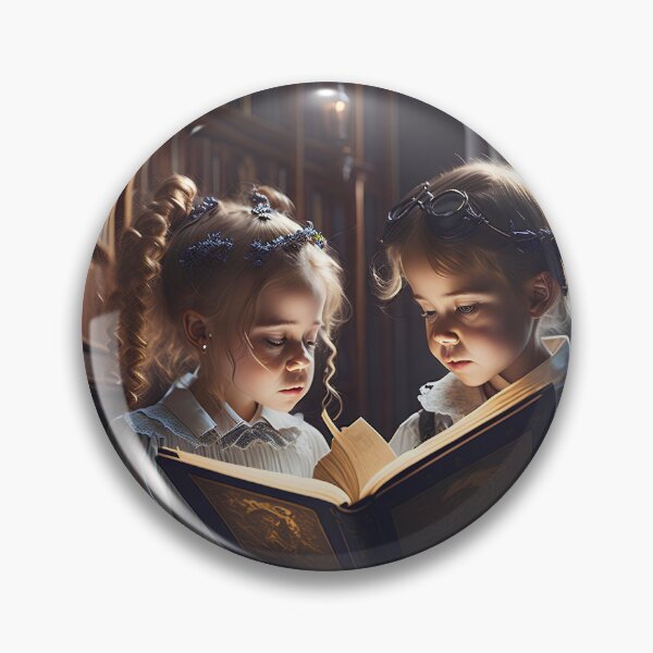 Item preview, Innocence Unveiled: Victorian Children Lost in the World of Books designed and sold by BlareBlare.