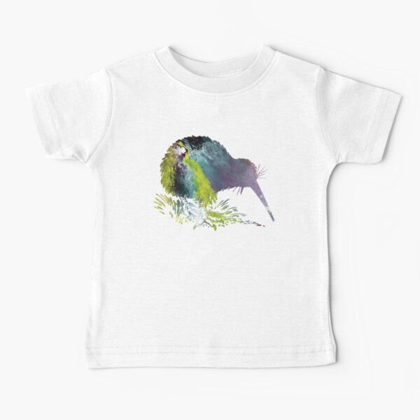 Kiwi Bird Art Baby T-Shirt