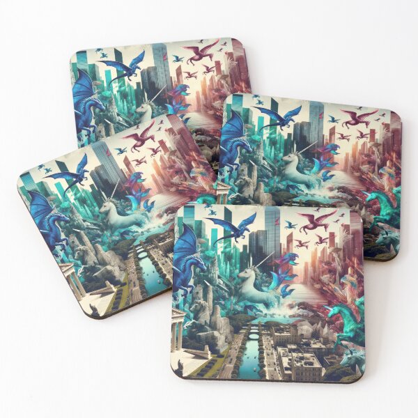 Item preview, Fantastical Beasts Roam Free designed and sold by Newpixelland.