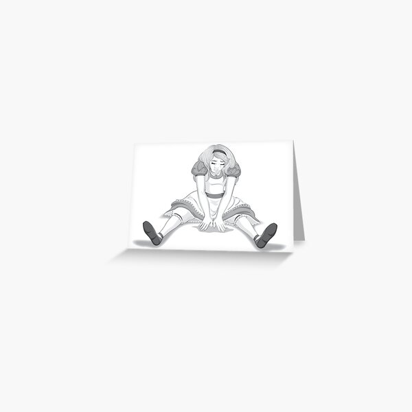 Tears at Nine Feet Greeting Card
