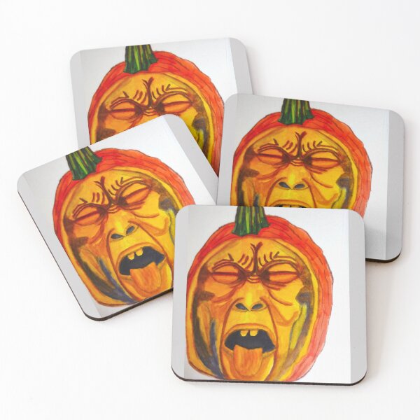 Item preview, HALLOWEEN SCREAMING PUMPKIN  designed and sold by JoAnnHayden.