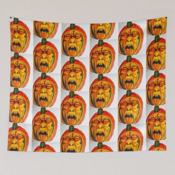 Item preview, HALLOWEEN SCREAMING PUMPKIN  designed and sold by JoAnnHayden.