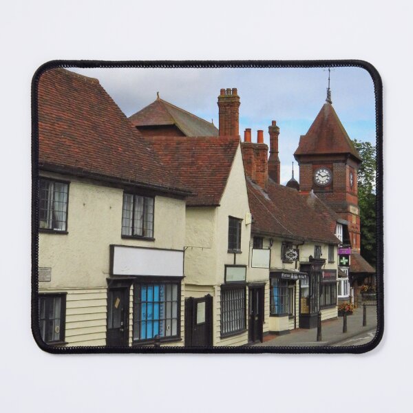 Item preview, High Street & Clock Tower, Chipping Ongar designed and sold by wiggyofipswich.