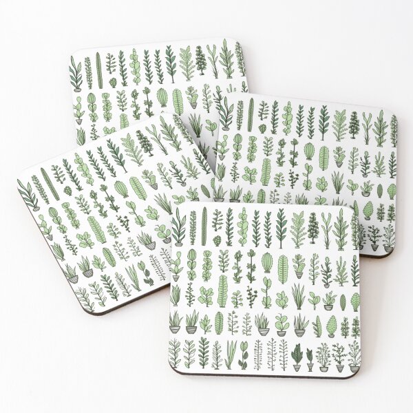 Item preview, Cactus ,arranged in a row designed and sold by Icon-Network.