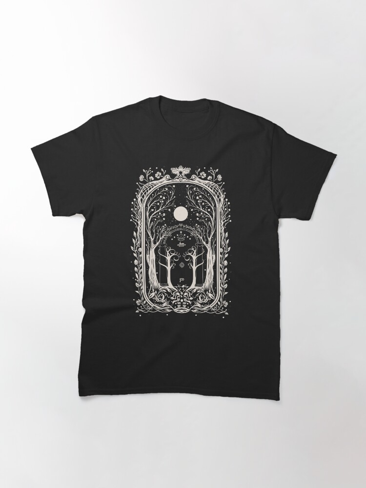 Thumbnail 3 of 7, Classic T-Shirt, Fantasy Gate to Moria designed and sold by daianaart.