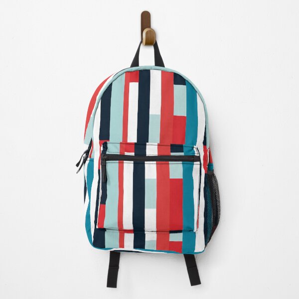 Item preview, Minimalist Elegance Red, Blue, and White Stripes designed and sold by 89BLACK.