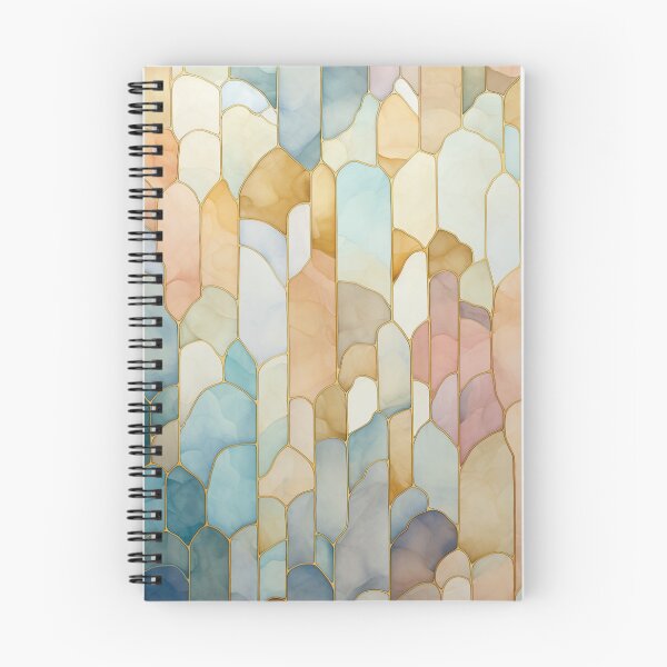 Item preview, Pastel Stain Glass Geometric Abstract Pattern designed and sold by GoeCentric.