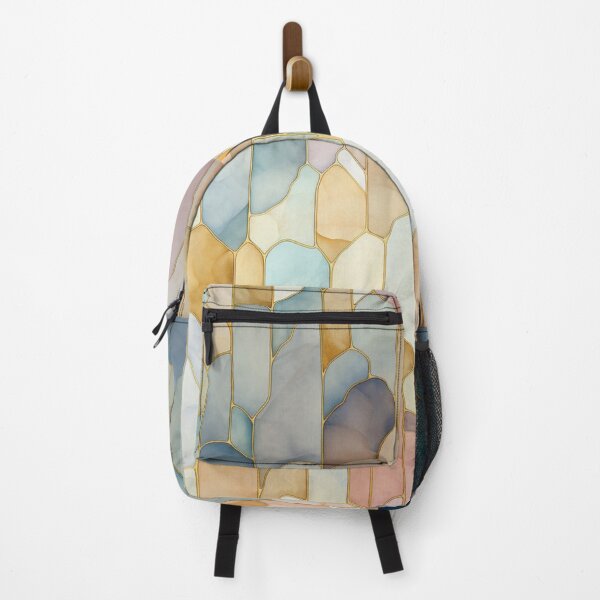 Item preview, Pastel Stain Glass Geometric Abstract Pattern designed and sold by GoeCentric.