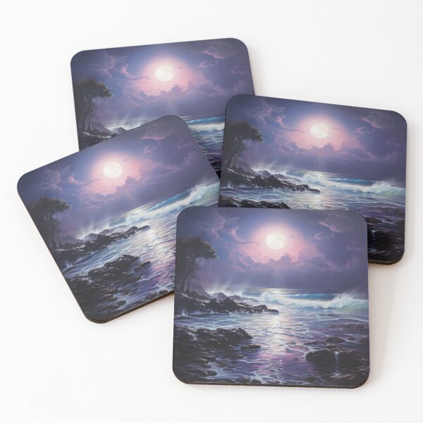 Item preview, Moon Magic Ocean designed and sold by NightWispStudio.