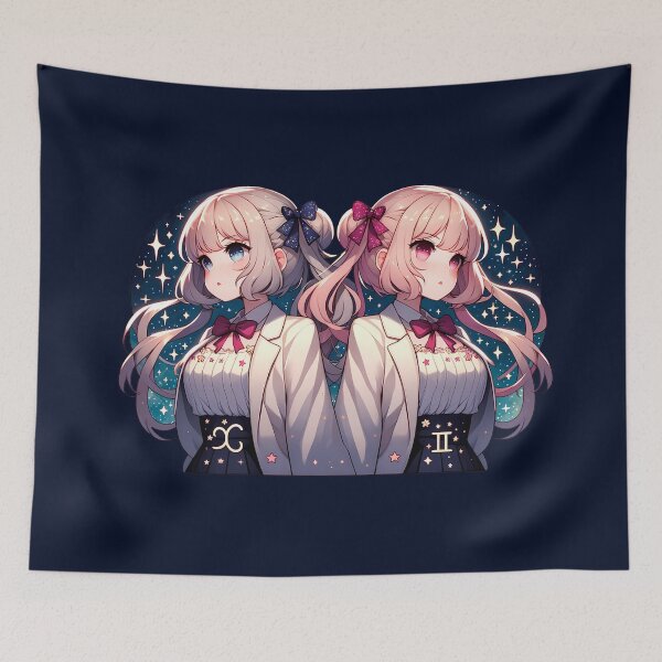Item preview, Gemini's Dual Dance: Celestial Twin Harmony designed and sold by MoraMoonDesigns.