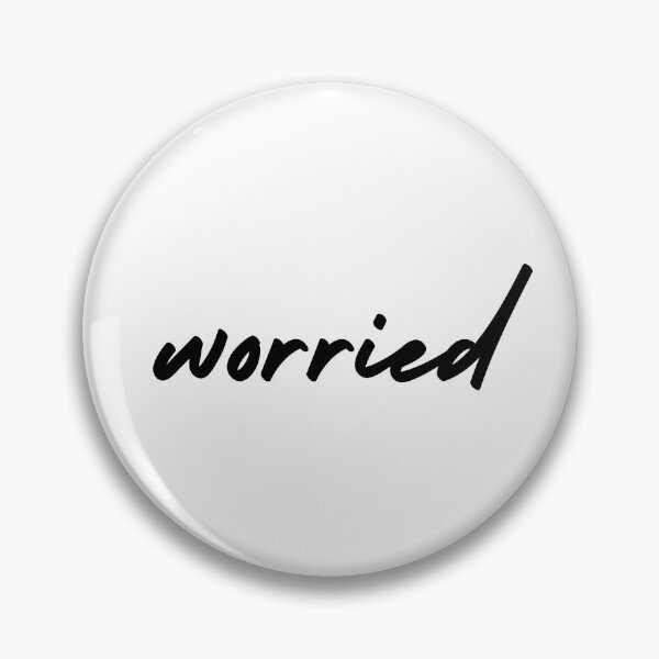 Item preview, worried | emotion and mood  designed and sold by Therapy by Sen.