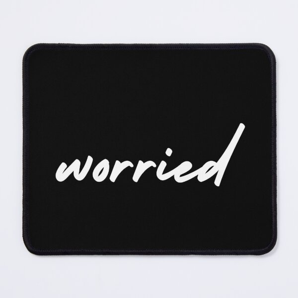 Item preview, worried | emotion and mood designed and sold by Therapy by Sen.