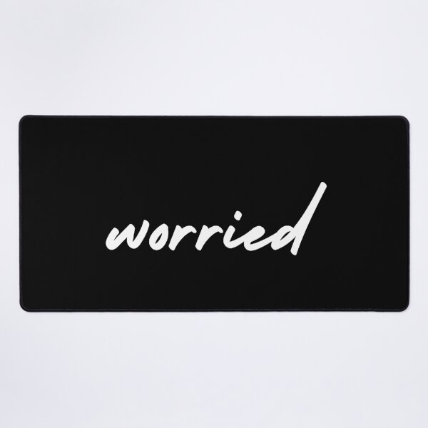 Item preview, worried | emotion and mood designed and sold by Therapy by Sen.