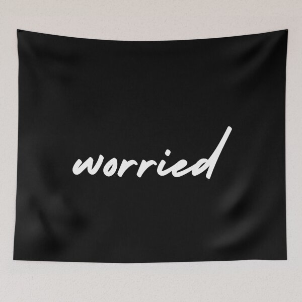 Item preview, worried | emotion and mood  designed and sold by Therapy by Sen.
