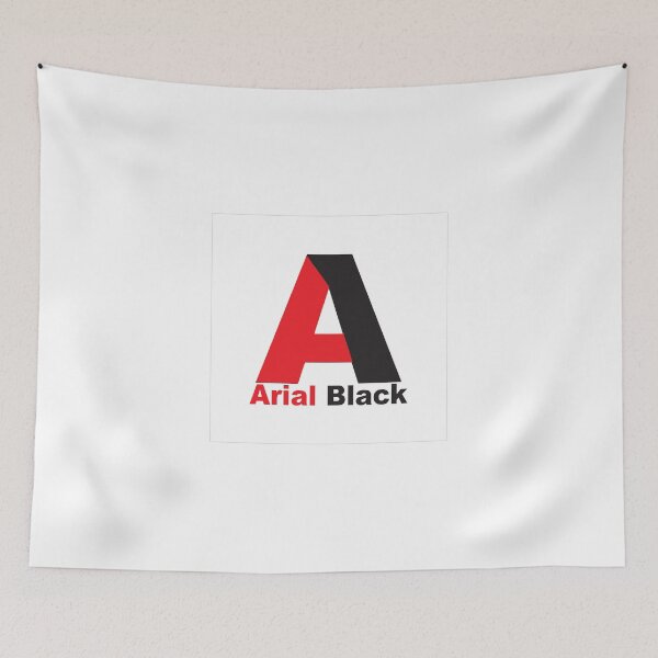 Item preview, Arial black designed and sold by SAMI ABRAR.