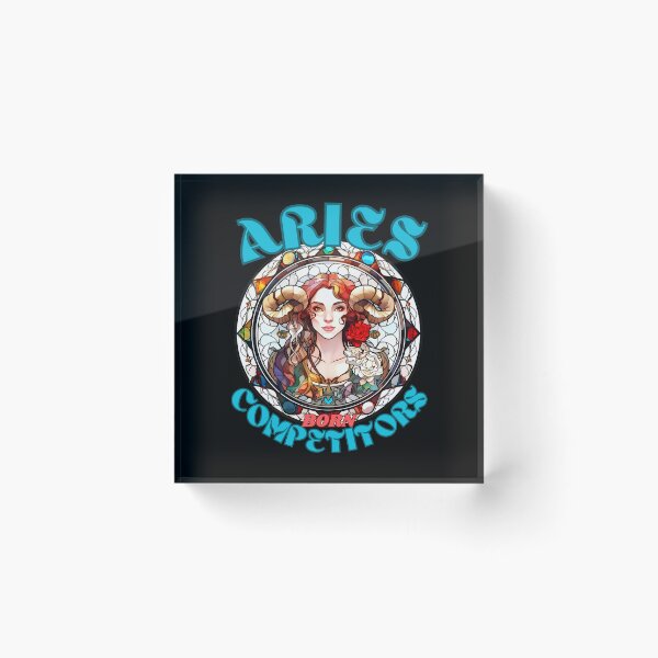 Item preview, Aries: Born Competitors. aries season designed and sold by ZodiacWonders.