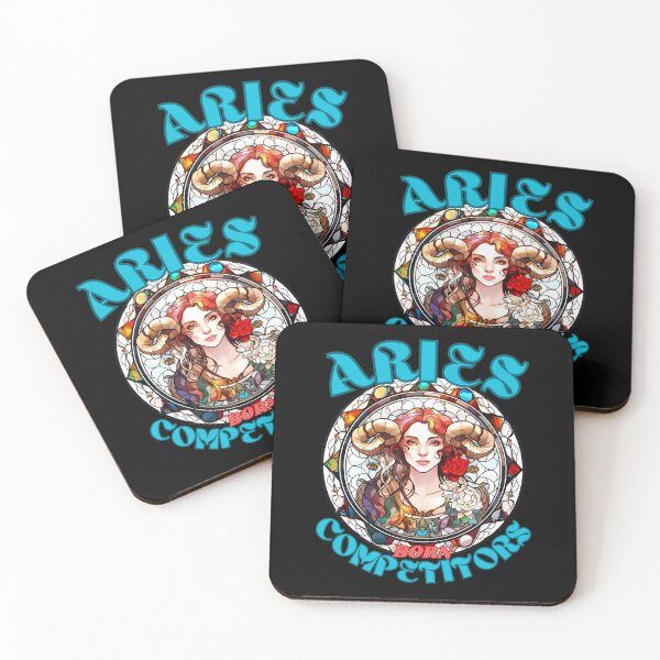 Item preview, Aries: Born Competitors. aries season designed and sold by ZodiacWonders.