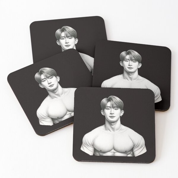 Item preview, Wonho Waves: Melodic Muscle Sketch designed and sold by Aryabek.
