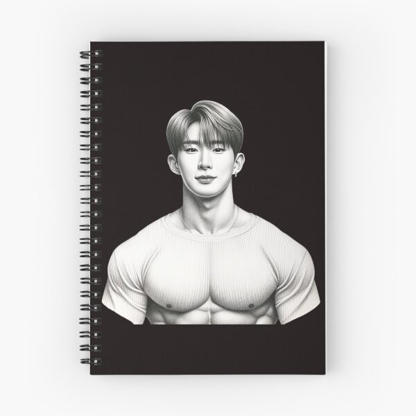 Item preview, Wonho Waves: Melodic Muscle Sketch designed and sold by Aryabek.