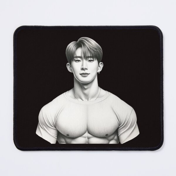 Item preview, Wonho Waves: Melodic Muscle Sketch designed and sold by Aryabek.