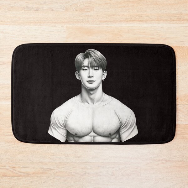 Item preview, Wonho Waves: Melodic Muscle Sketch designed and sold by Aryabek.