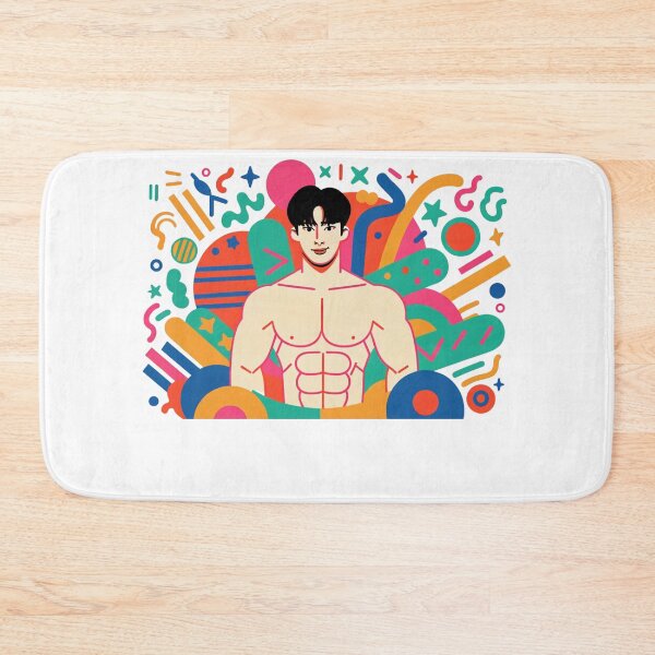 Item preview, Wonho's World: K-Pop Abs Elegance designed and sold by Aryabek.